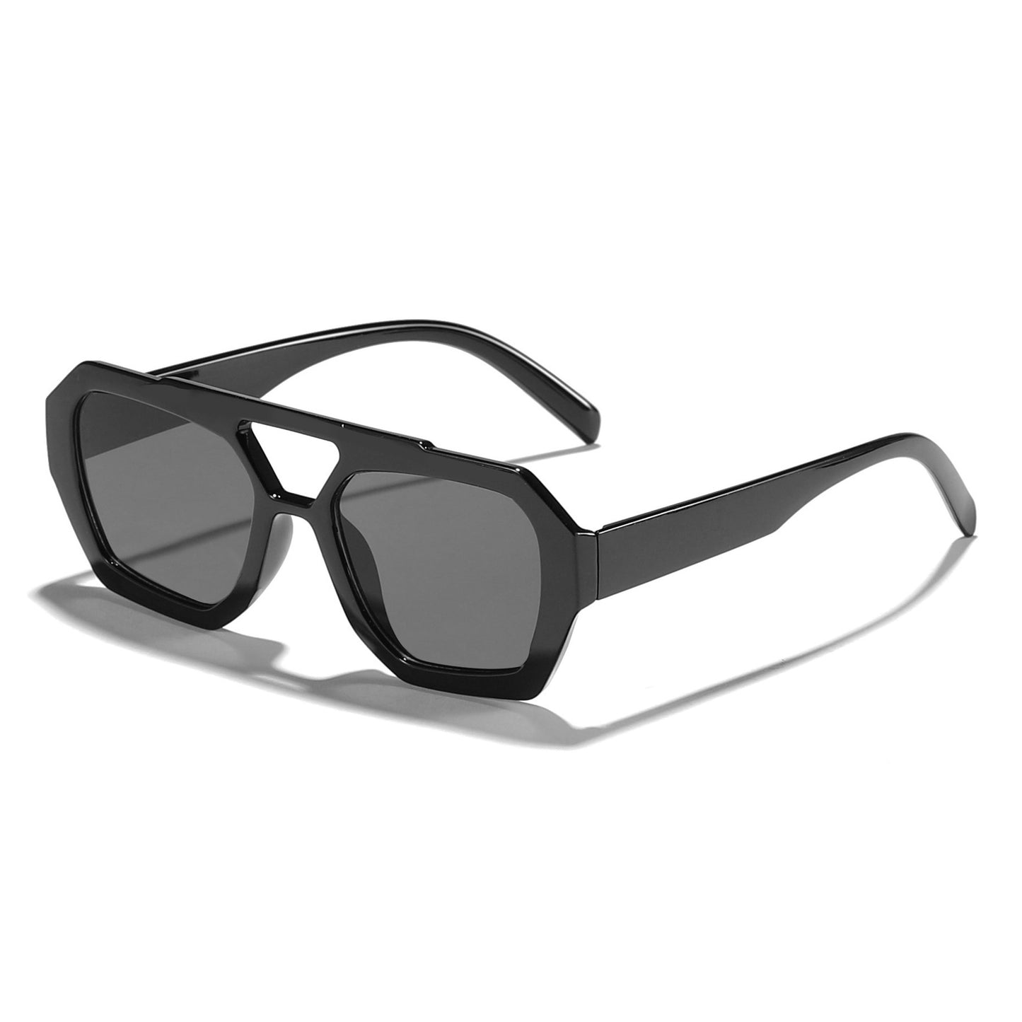 Damen modische Sonnenbrille im exklusiven Octagon-Design Brehn