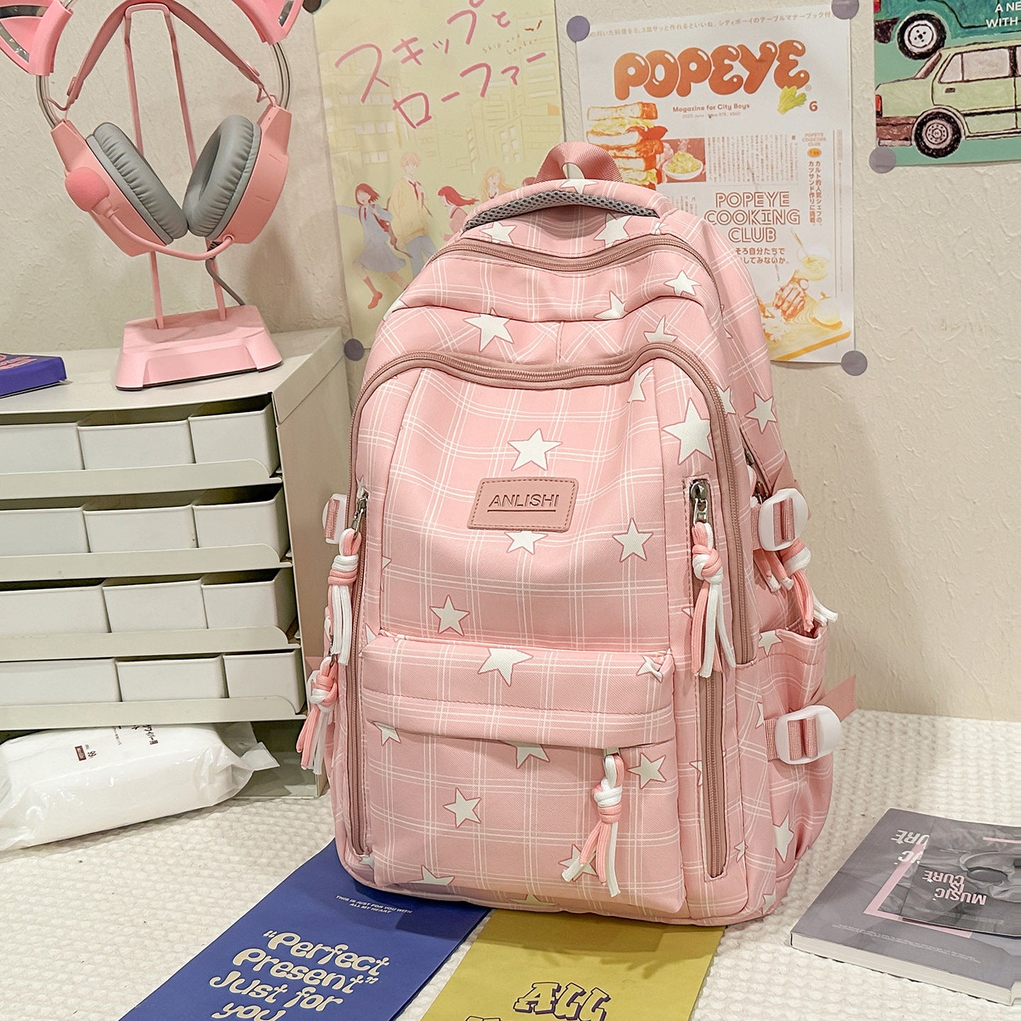 Vielseitiger Rucksack mit Sternenmuster Brehn