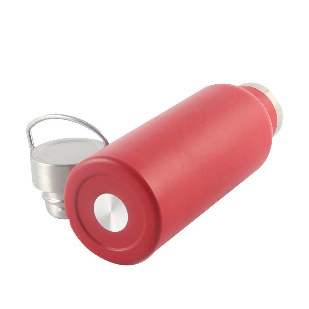 Damen hochwertige Thermosflasche mit praktischem Tragegriff Brehn