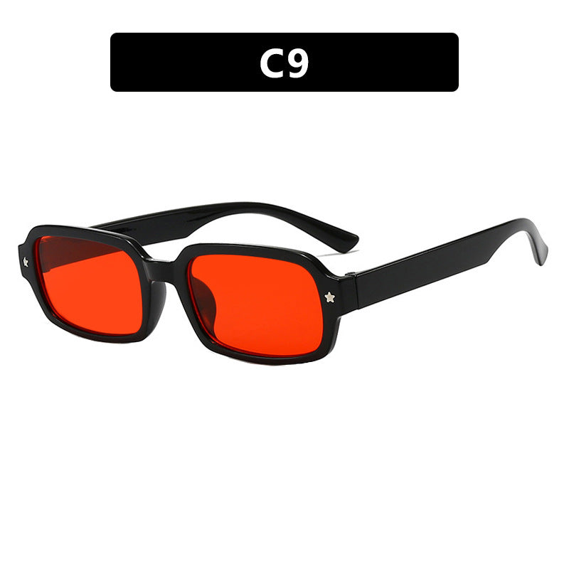 Damen modische Rechtecksonnenbrille mit herausragendem Design und schützendem UV-Filter Brehn