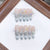Künstlerisches Blumenmuster Press-On Nagelset Brehn