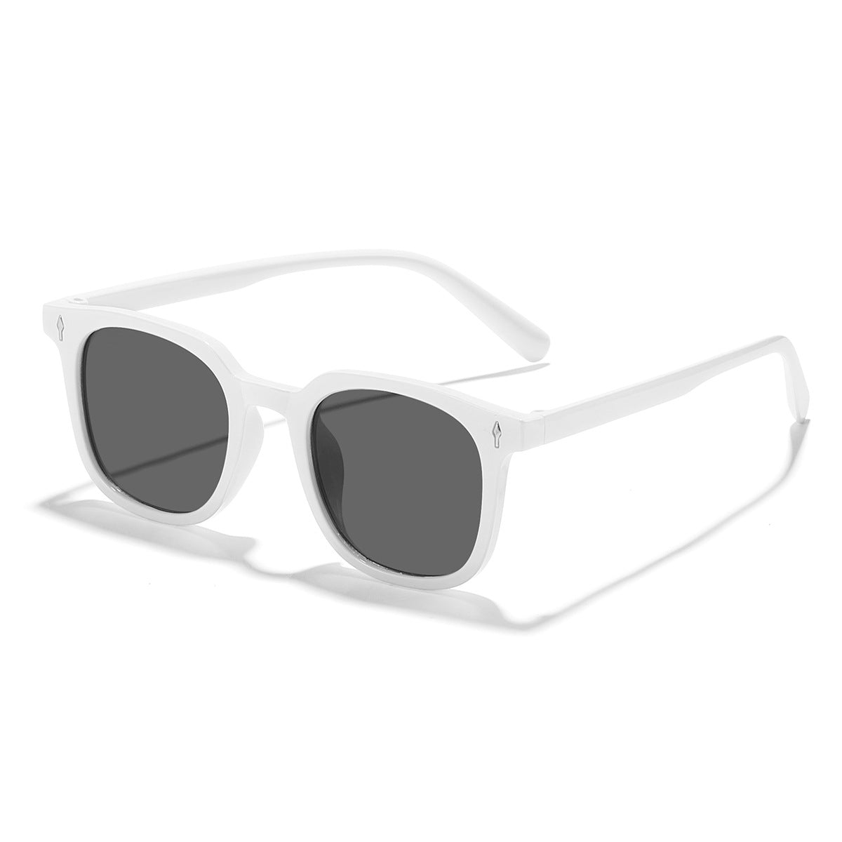 Damen modische Sonnenbrille mit transparentem Rahmen und UV-Schutz Brehn