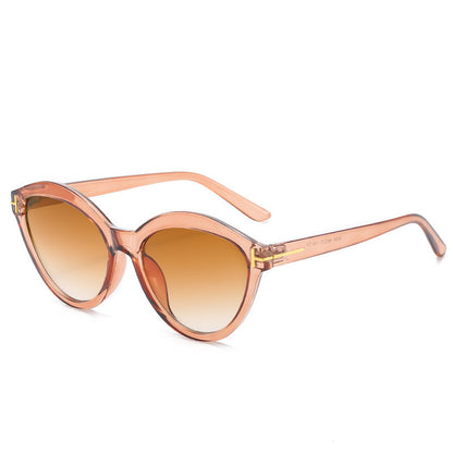 Elegante Übergroße Katzenaugen-Sonnenbrille Brehn