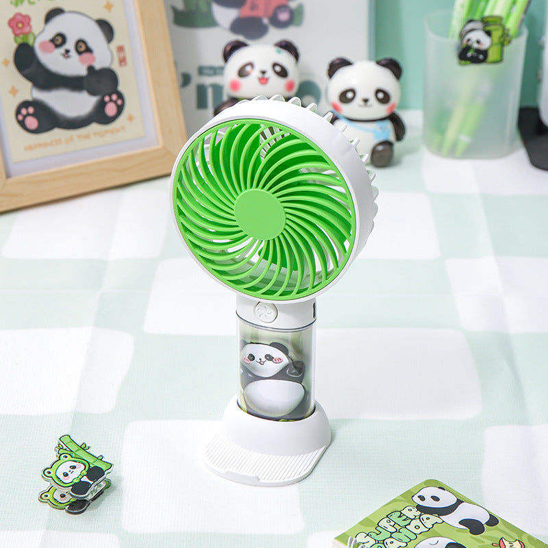 Unisex Tragbarer Mini-Lüfter mit Panda-Design Brehn
