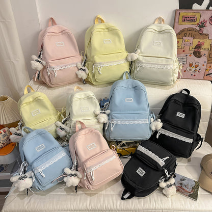Stylischer kompakter Mini-Rucksack mit niedlichen Akzenten Brehn
