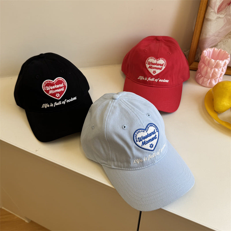 Damen Casual Bestickte Lockere Baseballmütze Brehn