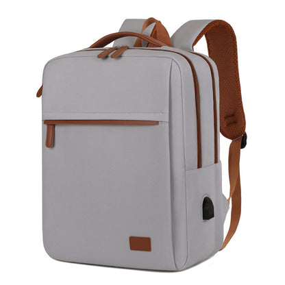 Hochkapazitäts-Multi-Compartment-Laptop-Schulranzen Brehn