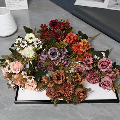 Rustikale Blumenanordnung