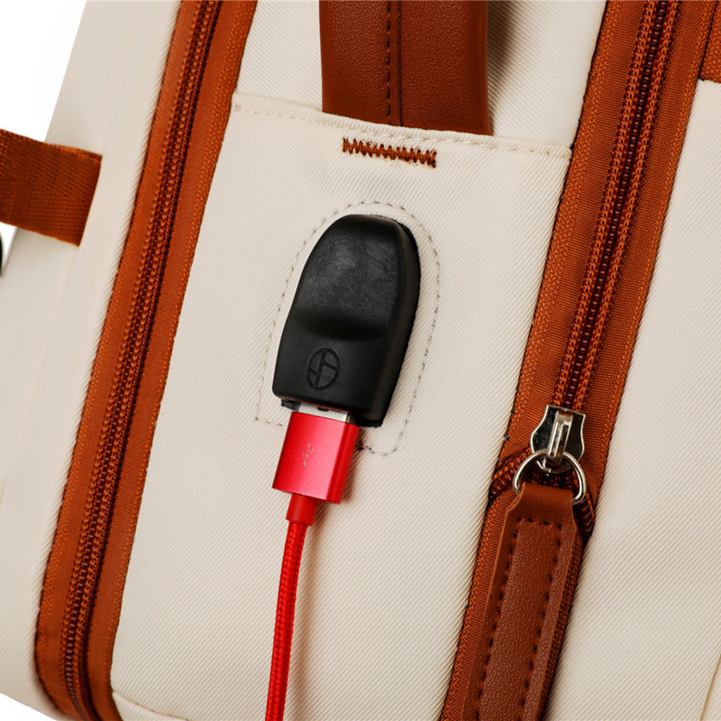Ergonomischer strukturierter Laptop-Rucksack Brehn