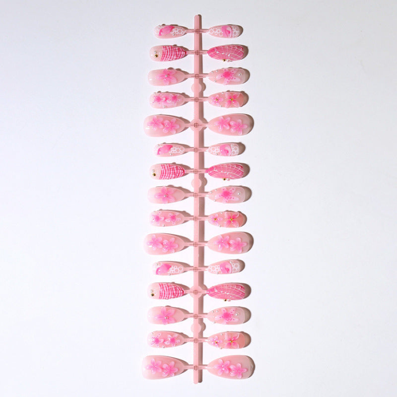 Künstlerisches Floral Press-On Nail Art Set Brehn 1790636644