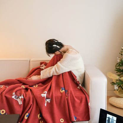 Kuscheldecke für Sofa