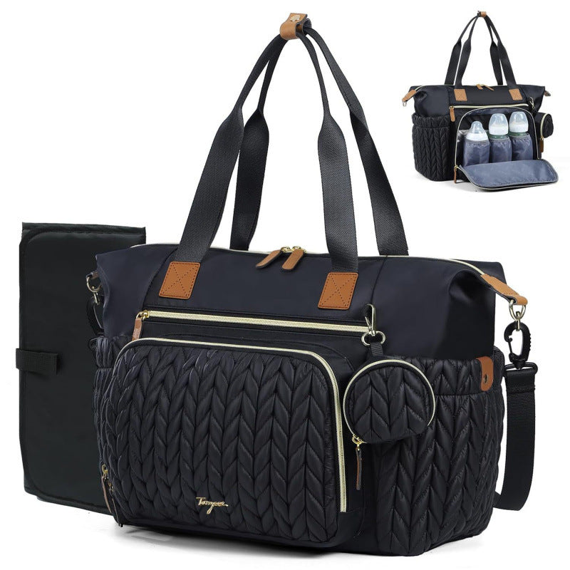 Multifunktionale gesteppten Wickeltasche Brehn