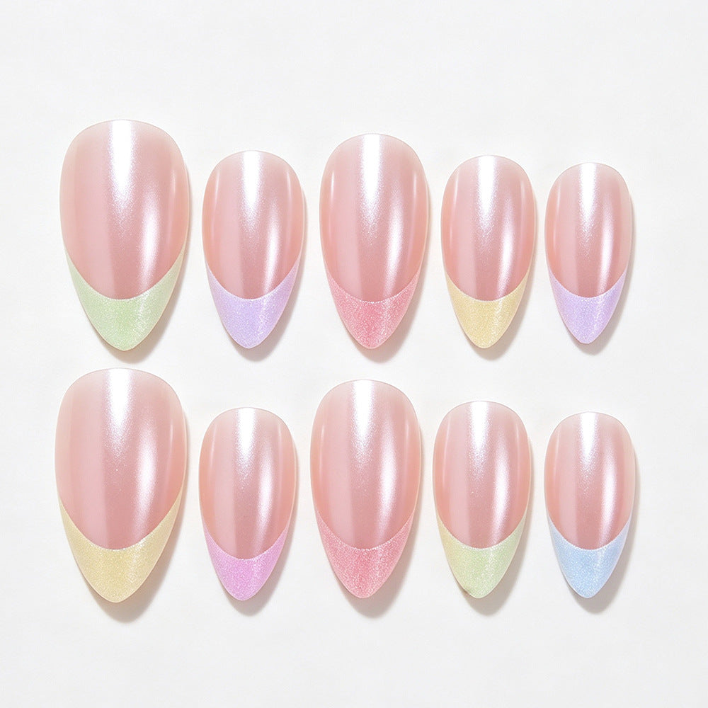 Gradient-Effekt Druck-On-Nagelspitzen Brehn
