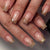 Elegante Marmor Spitze Acryl-Nagelset Brehn