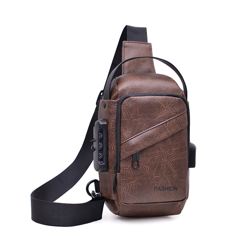 Stylische lässige Schultertasche Brehn