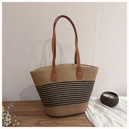 Strohmärktasche