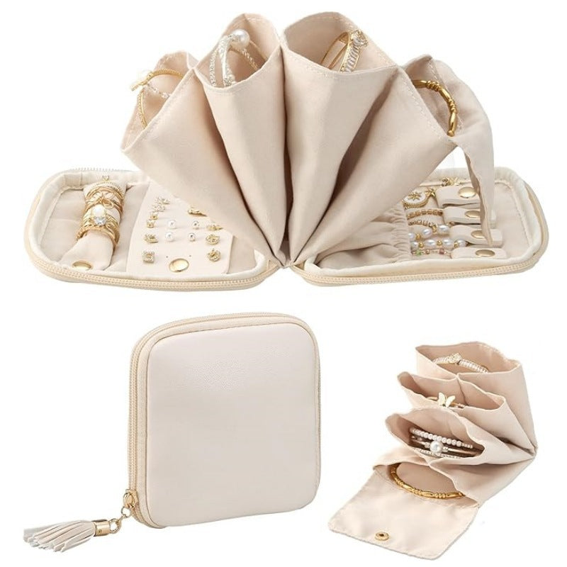 Schmuck-Organizer Tasche mit Multifunktionalem Innenlayout Brehn