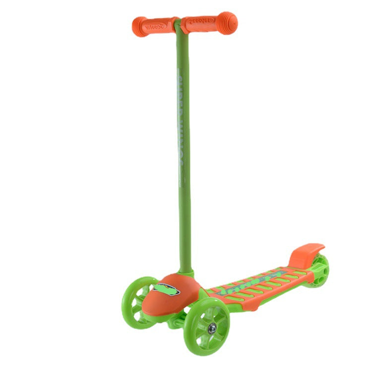 Kompakter 3-Rad Lean-to-Steer Kickroller Brehn