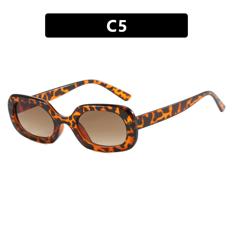 Damen oversized Sonnenbrille mit ausgefallenem Muster Brehn