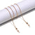 Eleganter goldener Kettenbrillenhalter Brehn