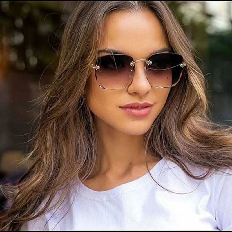 Statement Übergroße Quadratische Sonnenbrille Brehn