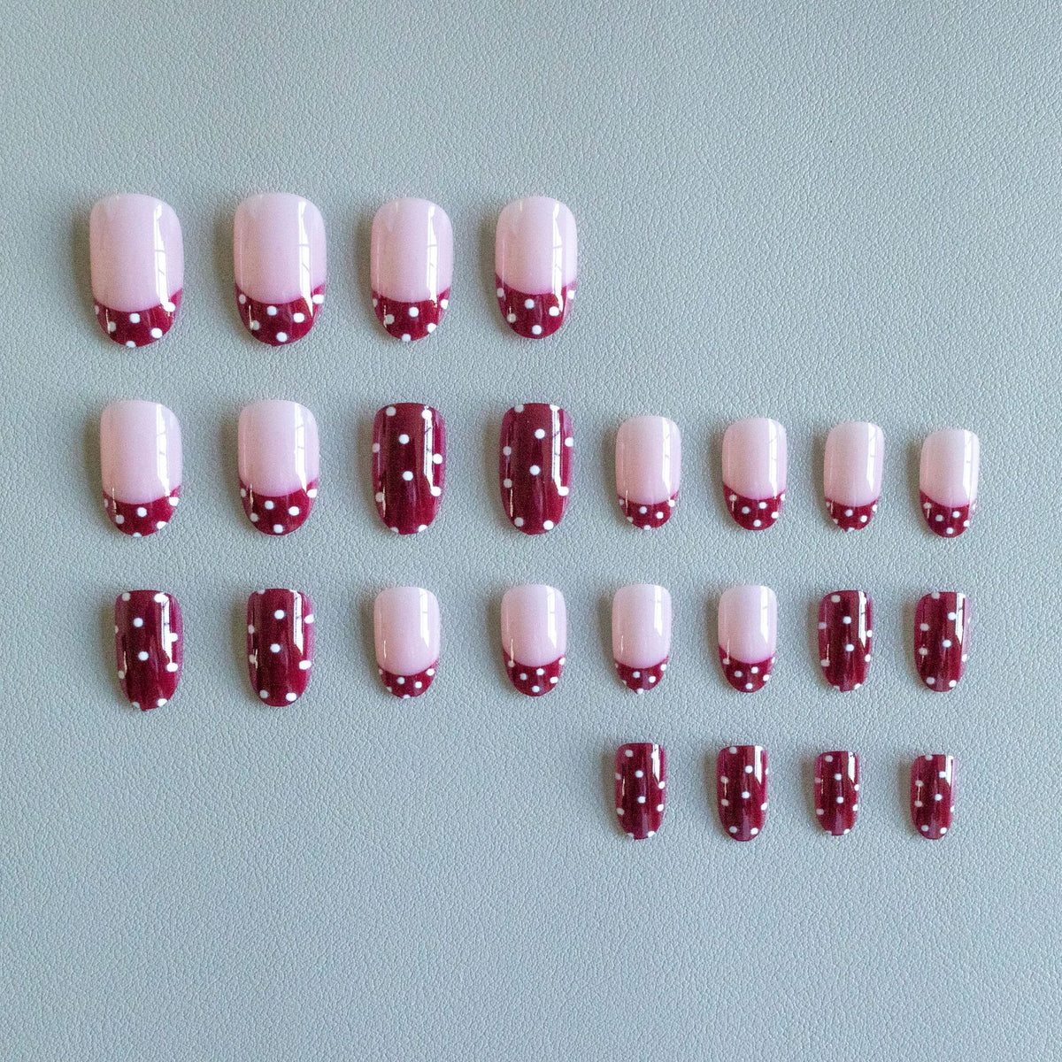 Elegantes Spitz-Acryl-Nagelkunst-Set