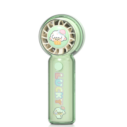 Unisex Tragbarer Handventilator mit fröhlichem Katzendesign Brehn