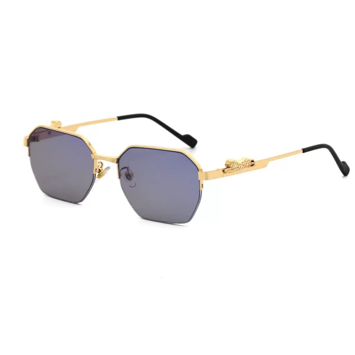 Damen elegante Sonnenbrille im modernen Oktagon-Design Brehn