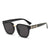Damen Designer-Sonnenbrille mit luxuriösem Rahmen und angesagtem Schmuckdetail Brehn