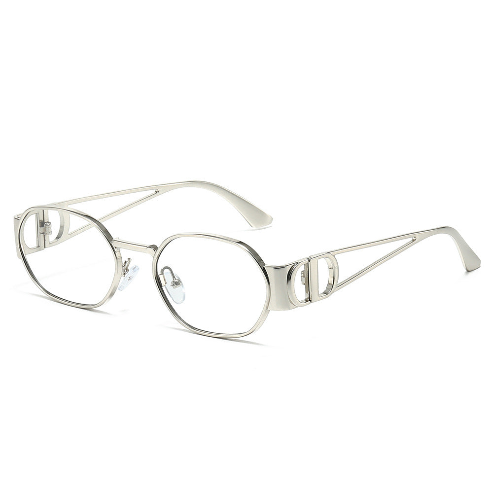 Moderne elegante ovale Sonnenbrillen Brehn
