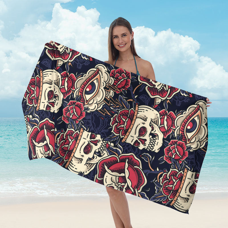 Strandtuch mit auffälligem Surf-Design Brehn