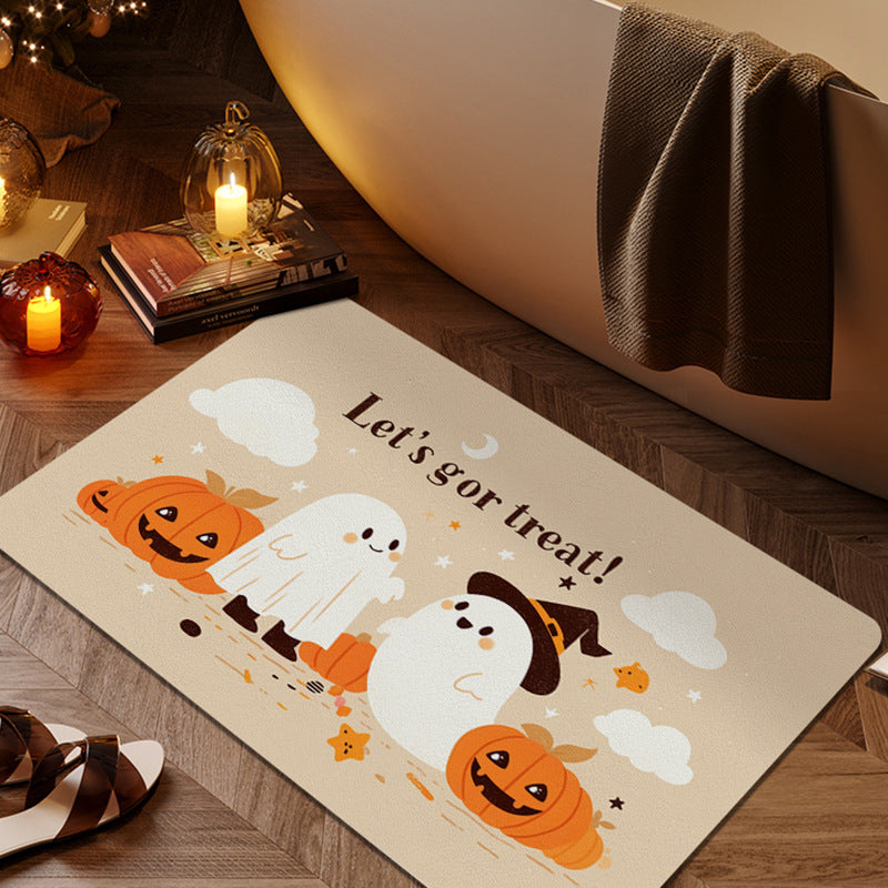 Fun Halloween-Themen Badezimmermatte