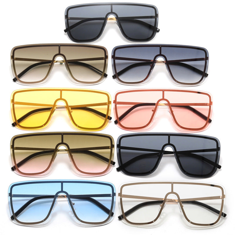 Damen Extravagante Oversized-Sonnenbrille Brehn