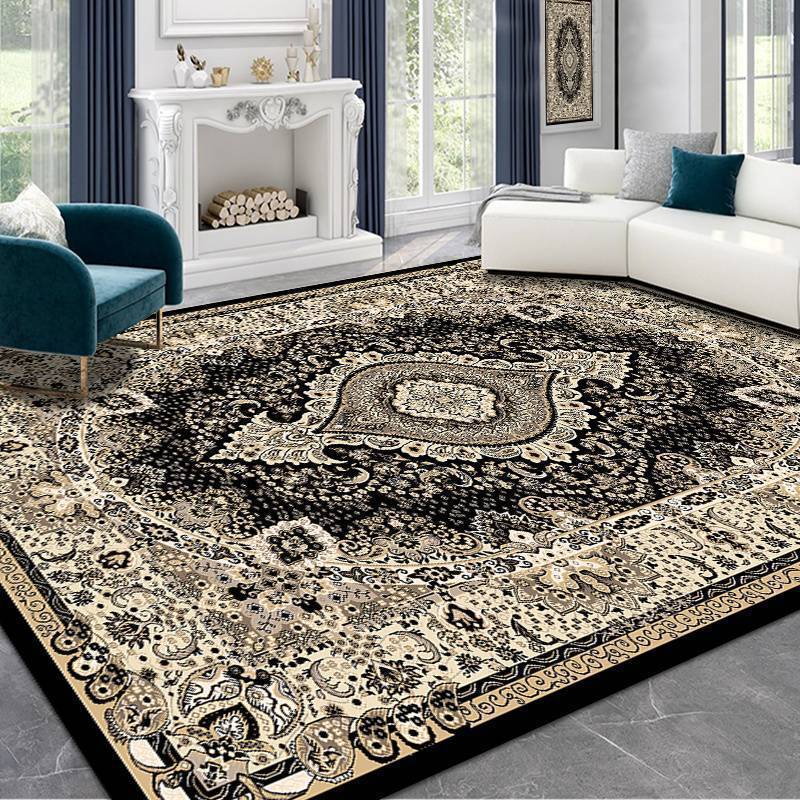 Luxuriöser Floral-Muster-Teppich
