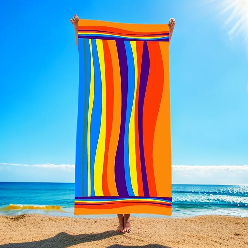 Künstlerisches Strandtuch Brehn