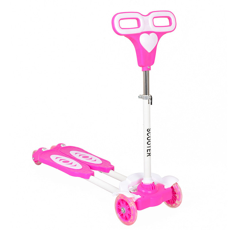 Herz-Designed Spaß Gleiter Scooter Brehn