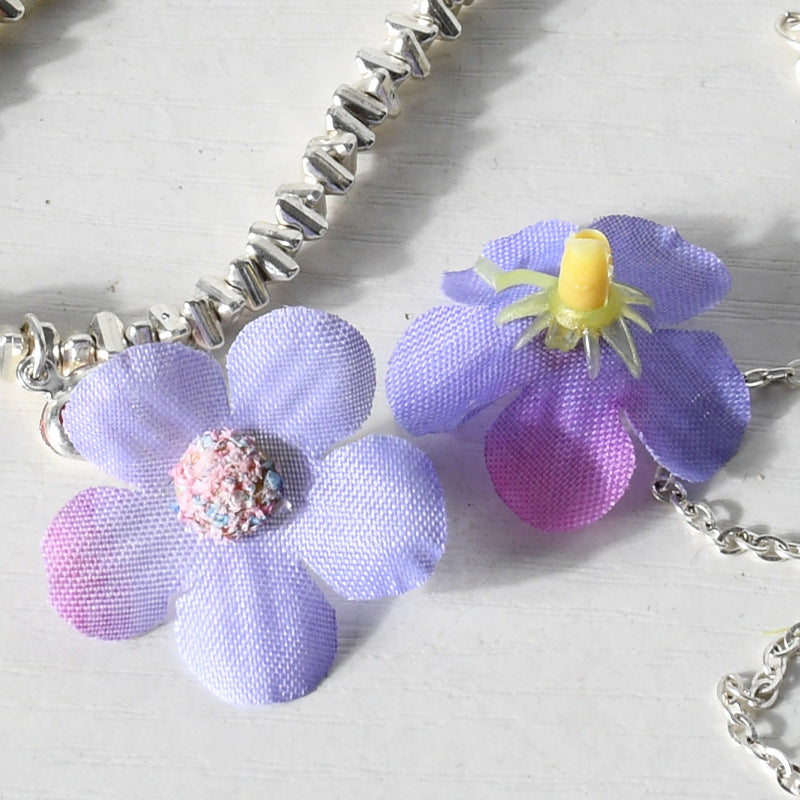 Glitzernde Blumen-Haaraccessoires