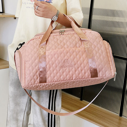 Leichter gesteppter Reisetasche