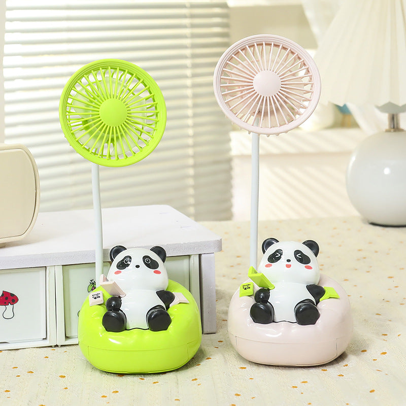 Damen Tragbarer Mini-Ventilator mit niedlichem Pandadesign Brehn