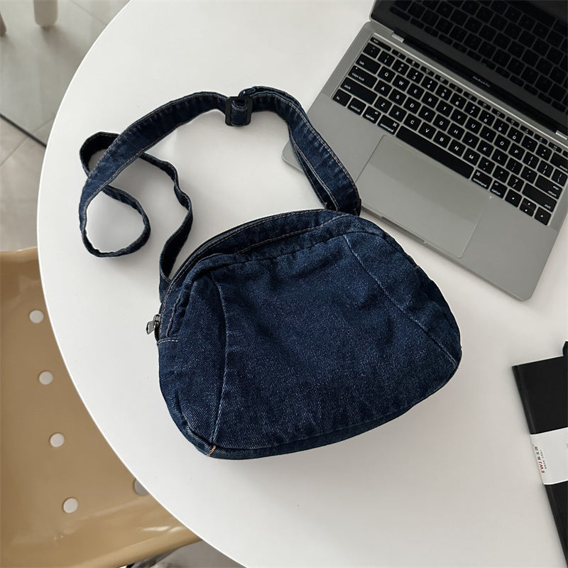 Lässige Denim Umhängetasche