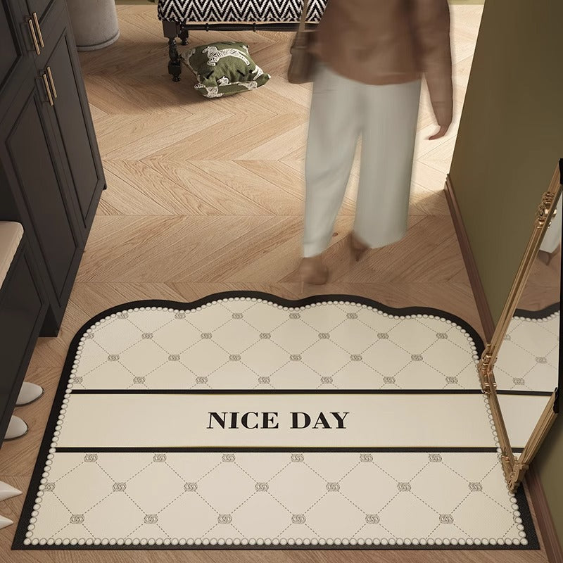 Elegante Botanische Design Komfortmatte für Zuhause