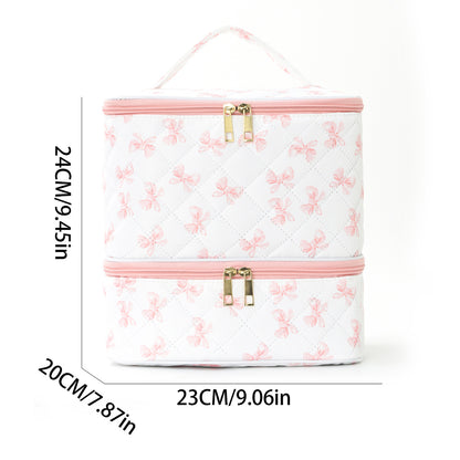 Kosmetik-Organizer-Tasche mit Praktischem Zweigeteiltem Design Brehn