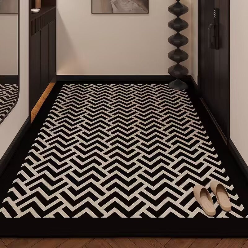 Strukturierter geometrischer Teppich