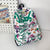 Künstlerischer Graffiti-Print Schulrucksack