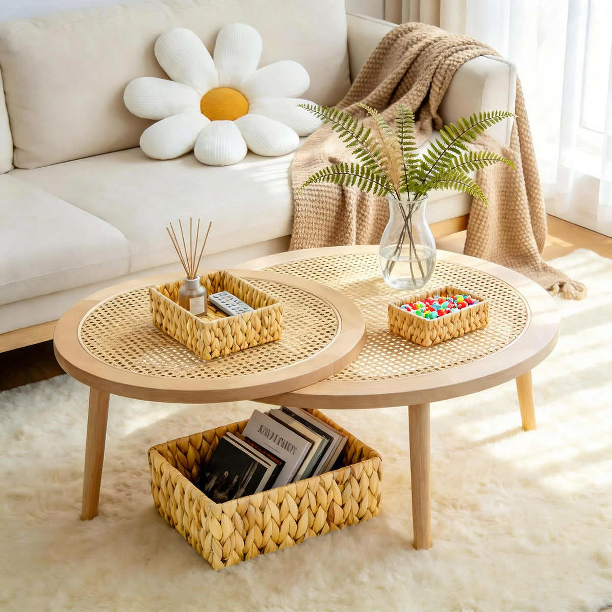 Multi-Fach Woven Storage Organizer Brehn
