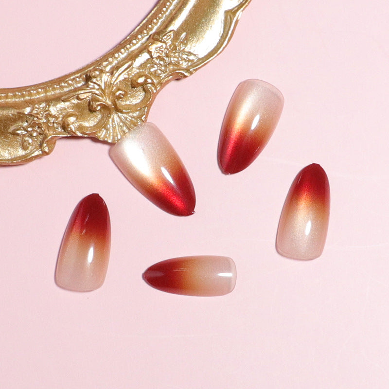 Elegantes Ombre Press-On Nagelset Brehn