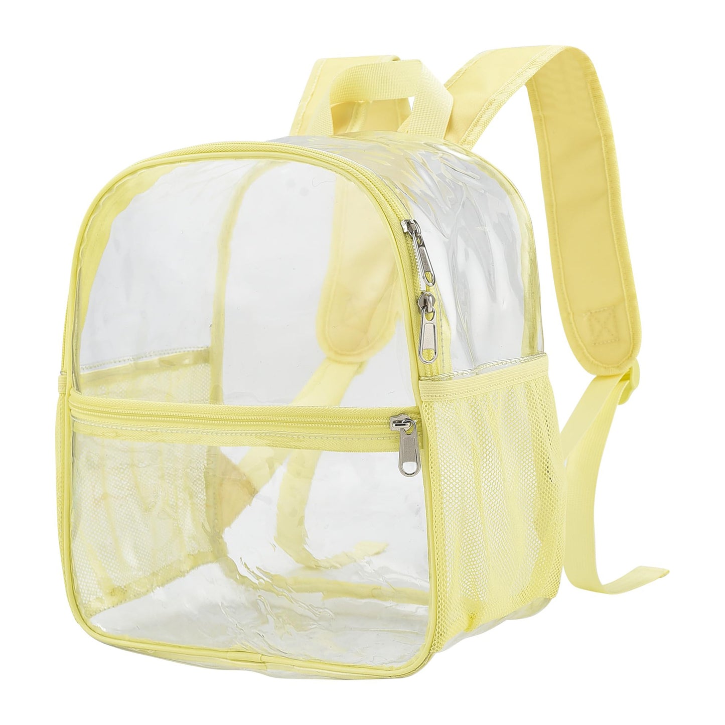 Unisex durchsichtiger Rucksack mit funktionalem Design und mehreren Fächern Brehn