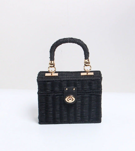 Damen Handtasche im strukturierten Korbdesign Brehn