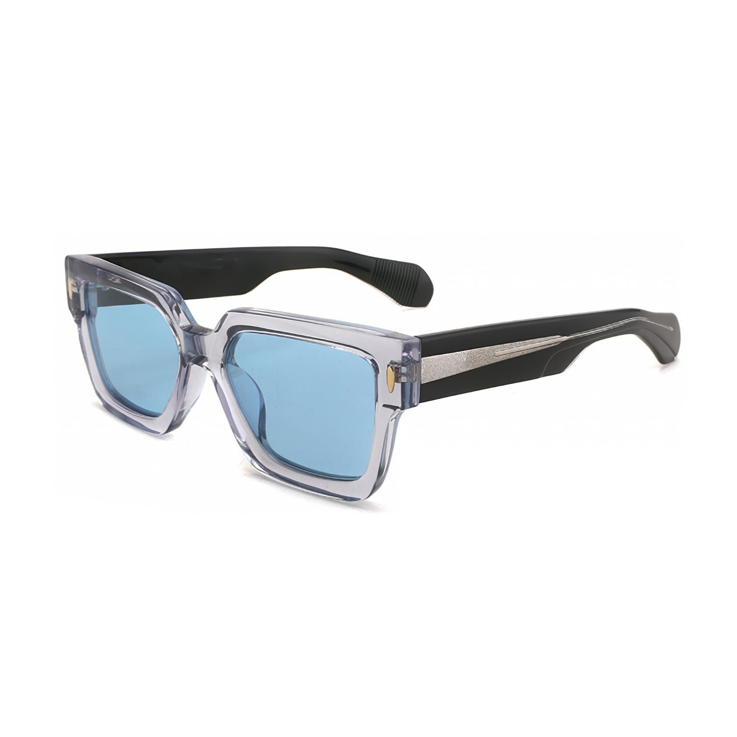 Damen modische Sonnenbrille im modernen, transparenten Hybrid-Design Brehn