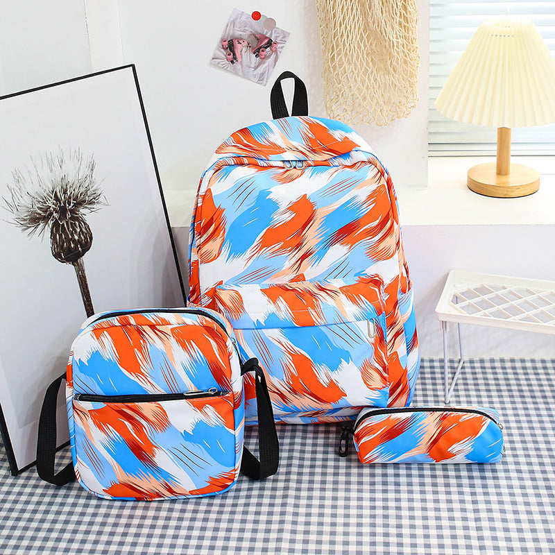 Stilvoller Rucksack mit Passendem Crossbody Bag und Stiftetui Brehn